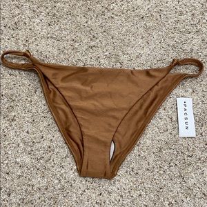 Pacsun Bronze Bikini Bottom